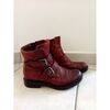 Bottines Ivoires Chaussures femme style motard