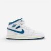 Baskets montantes Nike Jordan 1 Mid SE Industrial Blue (GS)