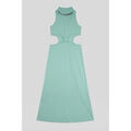 Robe Enorsia Robe longue &agrave; taille d&eacute;coup&eacute;e brod&eacute;e de paillettes Vert Grenoble
