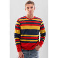 Tee-shirts sur Grenoble : T-shirt Enorsia Classique Imprim&eacute; Ray&eacute; Sweat Rouge