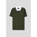 Polos sur Grenoble : Polo Enorsia Chemise Polo &agrave; Col Oxford en Piqu&eacute; Vert