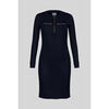 Robe courte Enorsia Robe mini jersey &agrave; fermeture &eacute;clair devant Marine