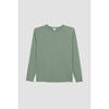 T-shirt Enorsia Ensemble T-shirt &agrave; C&ocirc;tes et Leggings LS Picoting Vert