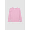 T-shirt Enorsia Ensemble T-shirt &agrave; C&ocirc;tes et Leggings LS Picoting Rose