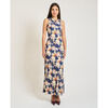Robe Yes Zee Robe longue fleurie sans manches pour femme