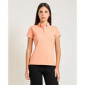 Pull sur Grenoble : Polo K-Way Polo femme Amedea de en piqu&eacute; stretch Rose