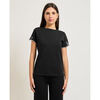 T-shirt Yes Zee T-shirt femme avec logo brod&eacute; Noir