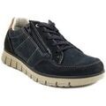 Randonn&eacute;e sur Grenoble : Chaussures Imac Basket Homme, Nubuk et Daim, Lacets et Zip - 102120 Bleu