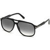 Lunettes de soleil Tom Ford FT0753 RAOUL Lunettes de soleil, Noir/Fum&eacute;e, 62 mm Noir