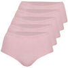 Culottes & slips Athena Culottes menstruelles taille haute, lot de 5 Rose