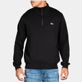 Pull Lacoste Sweat polaire zipp&eacute; &agrave; col montant - noir Noir