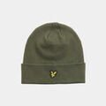 Bonnet Lyle & Scott Bonnet en coton m&eacute;rinos - profondeurs Vert