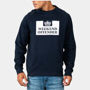 Pull Weekend Offender P&eacute;nitencier - marine Bleu