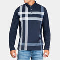 Polo Barbour Polo Blaine tailored ls - marine Grenoble