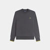 Pull Fred Perry Sweat &agrave; col ras du cou - Anchor Grey Tennis Blue Gris