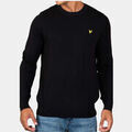 Pull Lyle & Scott Pull en coton m&eacute;rinos - noir de jais Noir