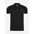 Polo Lyle & Scott Polo uni - noir de jais