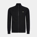 Pull Lacoste Pull en polaire bross&eacute;e avec fermeture &eacute;clair - noir Noir Grenoble