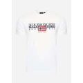 Tee-shirts sur Grenoble : T-shirt Napapijri T-shirt Aylmer - blanc brillant