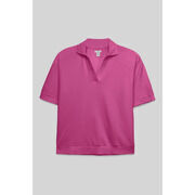 Polo Enorsia Polos en maille textur&eacute;e Violet