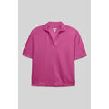 Polo Enorsia Polos en maille textur&eacute;e Violet