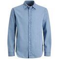Chemises/chemisettes sur Grenoble : Chemise Jack & Jones 12293302 BLUEELIAS-LIGHT BLUE DENIM