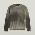 Pulls/Sweat sur Grenoble : Pull G-Star Raw D28576-C868 SUNFADED LOOSE R KNIT-273 TURF