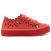 Baskets basses Caf&eacute; Noir DM9060-R004 Rouge