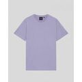 T-shirt Lyle & Scott TS2255TON SUPERFINE-Y074 FLORAL VIOLET