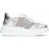 Baskets basses Wonders a3622 plata