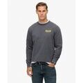 Pull Superdry Sweat &agrave; col rond ample Heritage Tab Grenoble