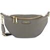 Sac banane LANCASTER Sac banane Zipp&eacute; Dune &Eacute;l&eacute;phant Gris