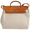 Sac &agrave; main Herm&egrave;s Paris Cabas Herbag beige Beige