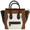 Sacs &agrave; mains sur Grenoble : Sac &agrave; main C&eacute;line Cabas Luggage en cuir multicolore Multicolore