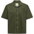 Chemises/chemisettes sur Grenoble : Chemise Only & Sons Onsreid Reg 0571 Resort Shirt 22036358