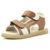Sandales enfant Kickers Kickgalacxo, Sandales Gar&ccedil;on, Camel Marron