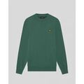 Pull Lyle & Scott KN2136V COTTON CREW-W130 EVERGLADE