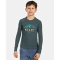 Tee-shirts sur Grenoble : T-shirt Kilpi Maillot &agrave; manches longues pour gar&ccedil;on VERATI-JB Vert