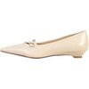 Chaussures escarpins Super Mode Ballerine &agrave; Talon Beige