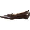 Chaussures escarpins Super Mode Ballerine &agrave; Talon Marron