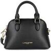 Sac Bandouliere LANCASTER Sac demi lune Zipp&eacute; S Sierra Jia Noir Noir