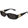 Lunettes de soleil Gucci GG1661S Lunettes de soleil, Noir/Gris, 54 mm Grenoble