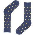 Chaussettes sur Grenoble : Chaussettes Naive PI�AC Bleu