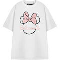 T-shirt Disney Minnie Mouse Bridesmaid Hen Party T-shirt &agrave; manches courtes Blanc Grenoble