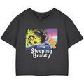 T-shirt Disney Sleeping Beauty Aurora T-shirt court &agrave; manches courtes Gris