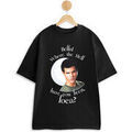 Tee-shirts sur Grenoble : T-shirt Twilight Where Have You Been Loca? T-shirt &agrave; manches courtes Noir
