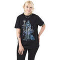 Tee-shirts sur Grenoble : T-shirt Corpse Bride Victor and Emily T-shirt &agrave; manches courtes Noir