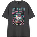 Tee-shirts sur Grenoble : T-shirt Hello Kitty World Tour T-shirt &agrave; manches courtes Gris
