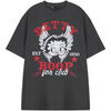 T-shirt Betty Boop Fan Club T-shirt &agrave; manches courtes Gris
