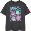 T-shirt enfant Squishmallows Checkerboard T-shirt &agrave; manches courtes Gris